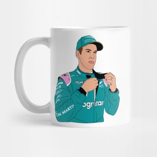 Sebastian Vettel- Aston Martin Mug